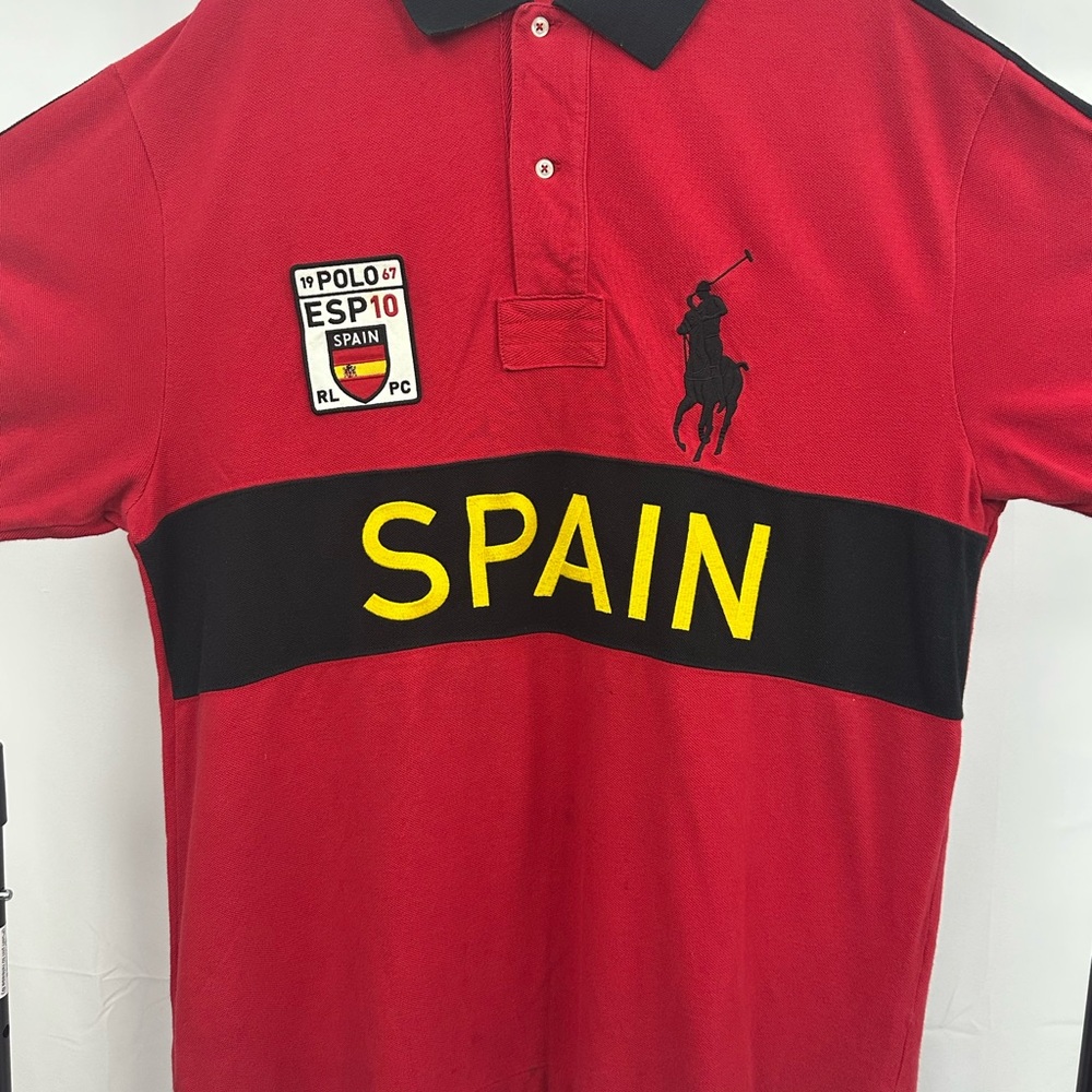 Ralph Lauren Red Spain Polo Shirt